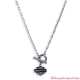 Collier Toggle argent Bar & Shield Harley-Davidson femme