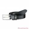 Ceinture cuir noir Triumph femme