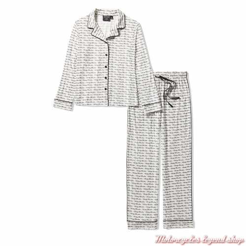 Pyjama Script Harley-Davidson femme