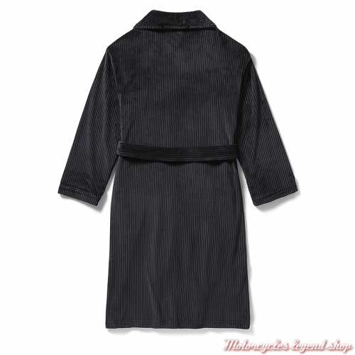 Peignoir femme Harley-Davidson, noir, velours côtelé polyester, dos, 96827-25VW 