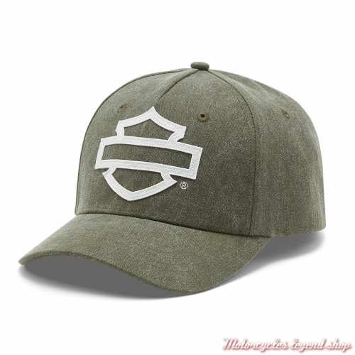 Casquette Bar & Shield Kaki Harley-Davidson homme