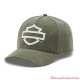 Casquette Bar & Shield Kaki Harley-Davidson homme