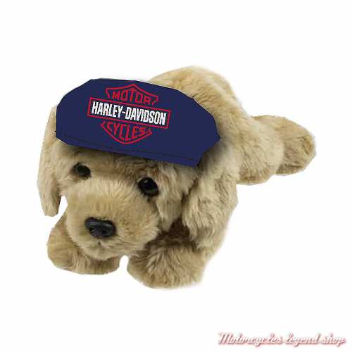 Peluche chiot Feedom Retriever Harley-Davidson