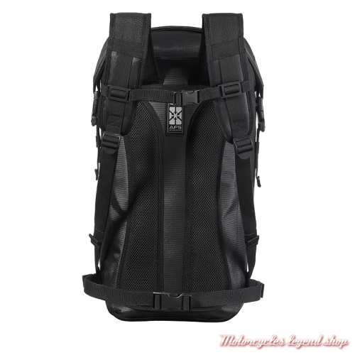 Sac à dos Ultralite 25L Triumph, léger, étanche, noir, dos, MLUA24006