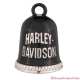Clochette Wordmark noir mat Harley-Davidson