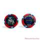 Jetons de Poker Bigoud H-D Quimper rouge/bleu