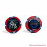 Jetons de Poker Bigoud H-D Quimper rouge/bleu