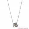 Collier Double Hexagon Harley-Davidson homme
