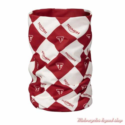 Tour de cou Harlequinn rouge/blanc Triumph