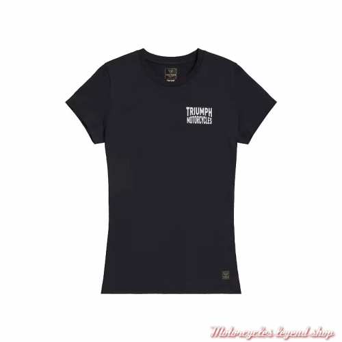 Tee-shirt Piston Rich femme Triumph