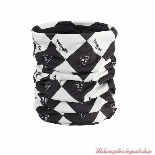 Tour de cou Harlequinn noir/blanc Triumph, polyester, MTUS24200