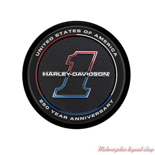 Trappe d'embrayage 250TH Anniversary Large Harley-Davidson Touring et Trike, Redline, 14102154