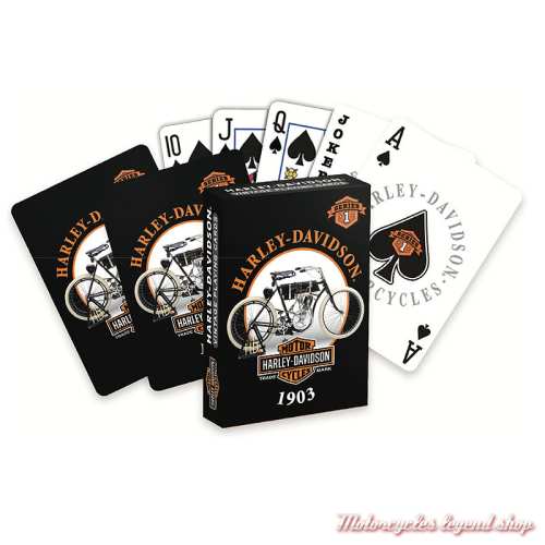 Jeu de cartes Vintage Harley-Davidson, 1903, 635
