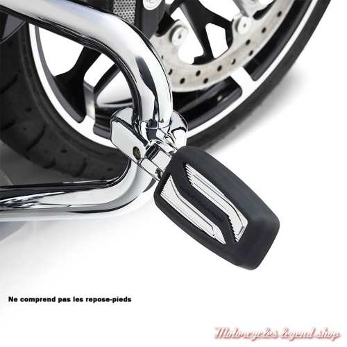 Kit de montage pour Repose-pieds sur pare-jambes Harley-Davidson, à partir de 2024, chrome brillant, visuel, 50503334