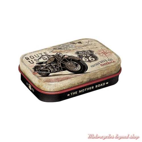 Boite de pastilles mentholées Route 66 Bike, 81389