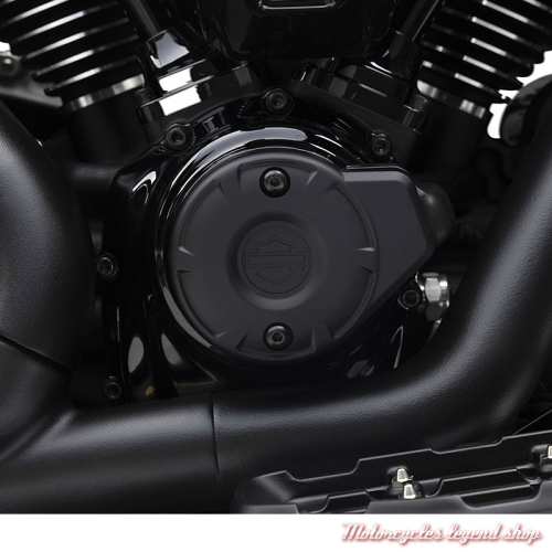 Cache carter d'allumage Redline VVT Harley-Davidson, aluminium, noir, visuel, 25701782