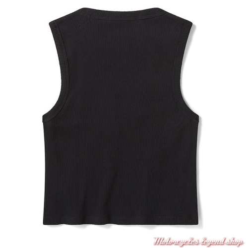 Debardeur Winged Dickies x Harley-Davidson femme, noir, coton, dos, 96110-26VW