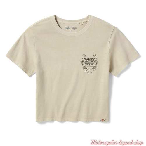 Tee-shirt Boxy Cowgirl Dickies x Harley-Davidson femme