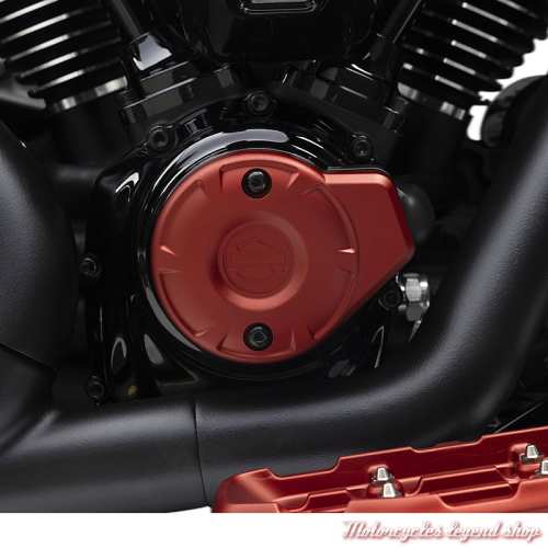 Cache carter d'allumage Redline VVT Harley-Davidson, aluminium, rouge, visuel, 25701781