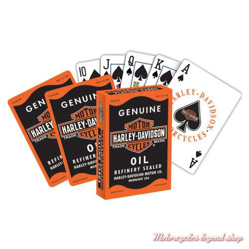 Jeu de cartes Oil Can Harley-Davidson, 639