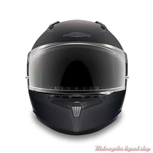 Casque integral Velo noir mat Harley-Davidson, face, 98104-25EX