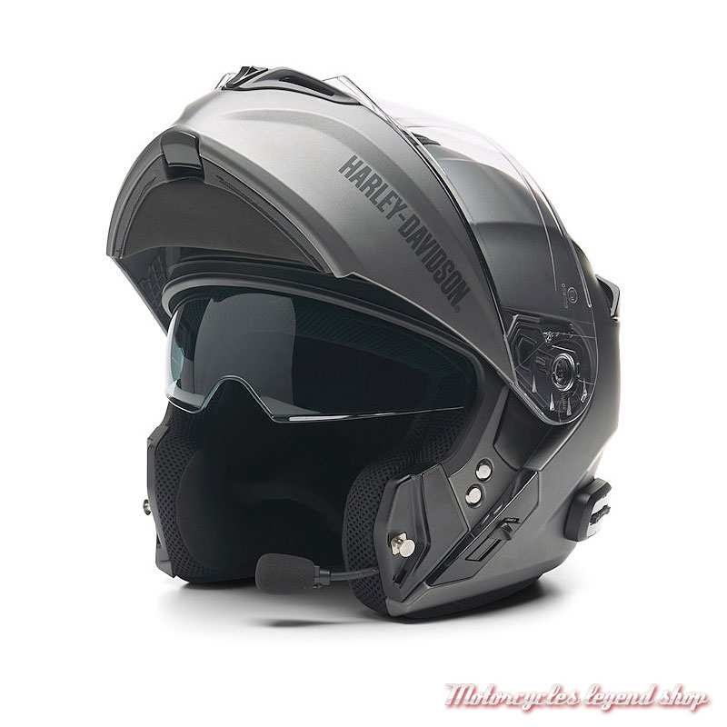 Casque modulable bluetooth Outrush R gris mat Harley-Davidson, SENA, 98101-22EX