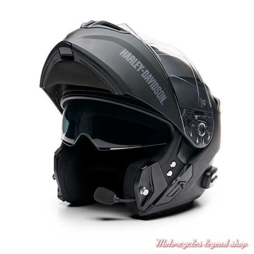 Casque modulable bluetooth Outrush R noir mat Harley-Davidson, SENA, 98100-22EX