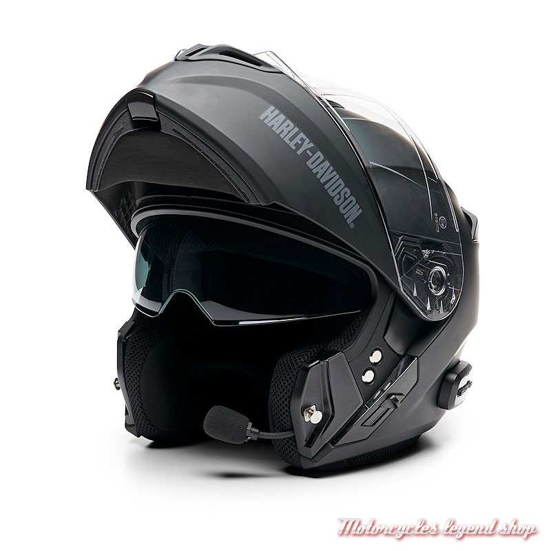 Casque modulable bluetooth Outrush R noir mat Harley-Davidson, SENA, 98100-22EX