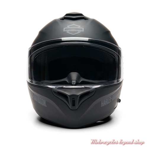 Casque modulable bluetooth Outrush R noir mat Harley-Davidson, SENA, face, 98100-22EX