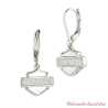Boucles d'oreille Bar & Shield Harley-Davidson femme