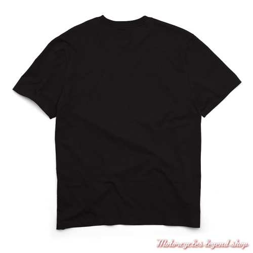 Tee-shirt Bar &amp; Shield black Harley-Davidson homme, coton, manches courtes, dos, 96486-26VM