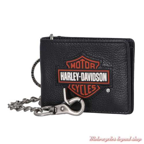 Porte carte en cuir Bar & Shield Harley-Davidson