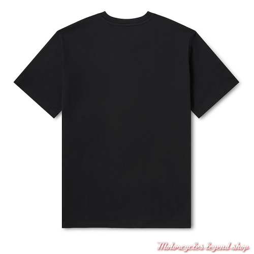 Ensemble t-shirt Bar &amp; Shield homme Harley-Davidson, coton, noir, manches courtes, dos, 96494-26VM