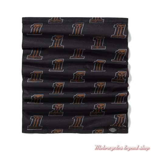 Tube Dark Custom Harley-Davidson, coolmax, noir, marron, 97705-26VM