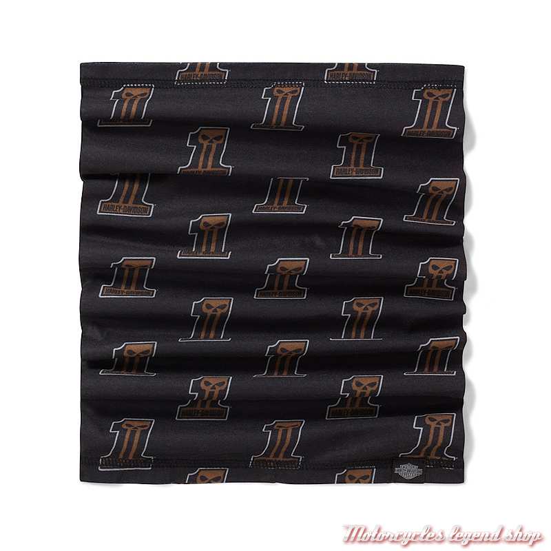 Tube Dark Custom Harley-Davidson, coolmax, noir, marron, 97705-26VM