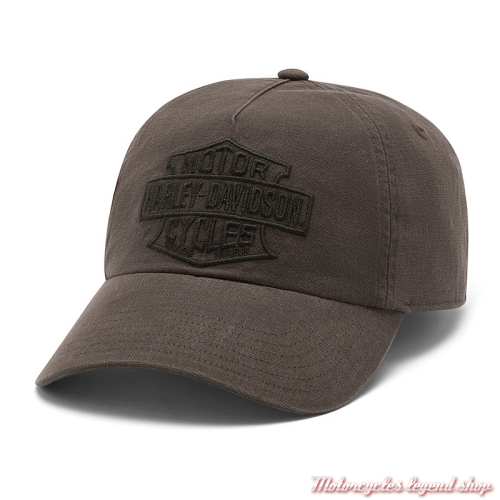 Casquette American Classic Olive Harley-Davidson homme, coton, brodé, réglable, 97671-26VM