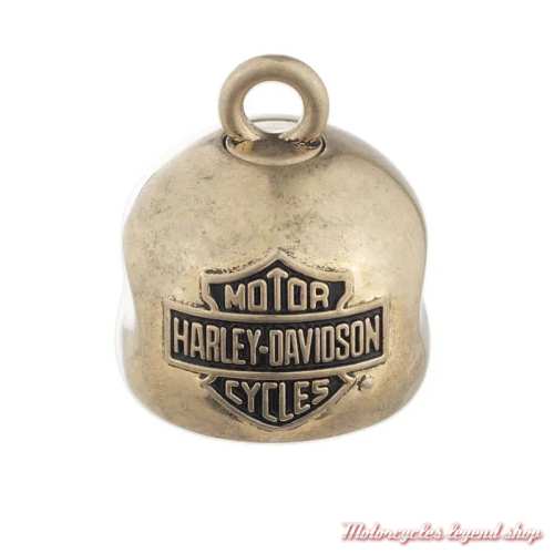 Clochette Willie G. Skull Brass Harley-Davidson dos, 34M00133