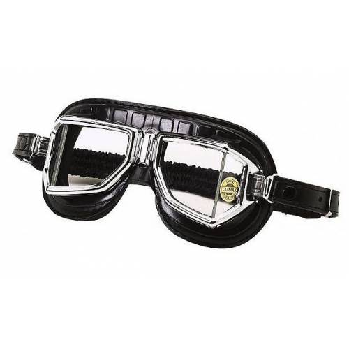 Lunettes Climax 513S, noires, champ vision élargi, verres incassables
