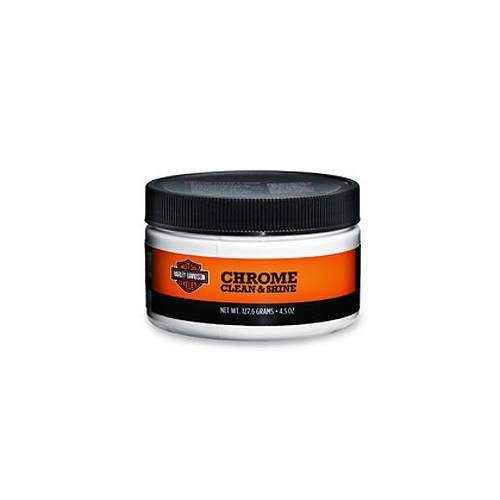 Nettoyant Clean & Shine pour chrome moto, qualité professionnelle, flacon 113 g, Harley-Davidson 93600082