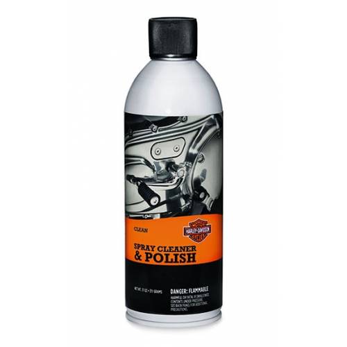 Pulvérisateur nettoyant et polish pour moto, aérosol 311 g, Harley-Davidson 93600084