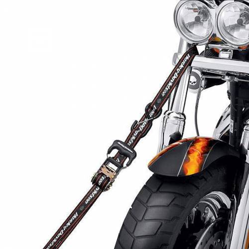 2 sangles de fixation moto à cliquet, 3 cm Harley Davidson 94704-10 