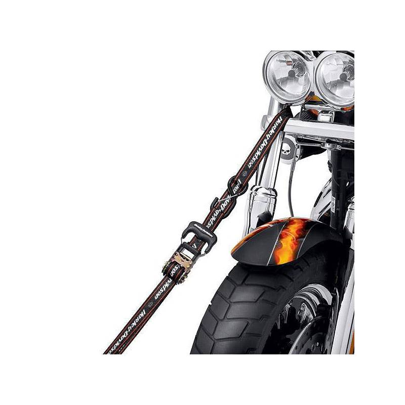 2 sangles de fixation moto à cliquet, 3 cm Harley Davidson 94704-10 