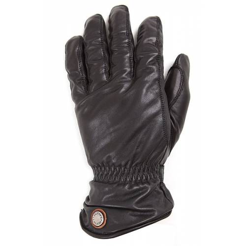 Gant cuir Legend hiver noir homme, Helston's