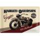 Plaque métal Harley-Davidson Genuine
