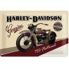 Plaque métal Harley-Davidson Genuine