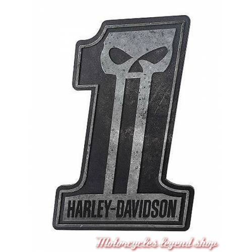 Plaque Sculptée Skull N°1 Harley-Davidson