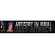 Sticker Artistry in Iron