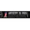 Sticker Artistry in Iron