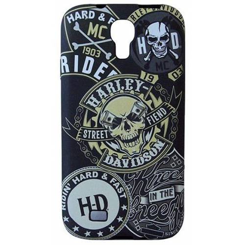 Coque Galaxy S4 imprimé skull Harley-Davidson