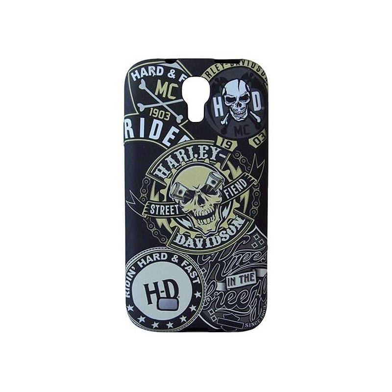 Coque Galaxy S4 imprimé skull, Harley-Davidson 7617